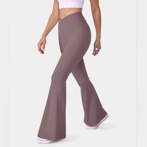 flare leggings xs purple